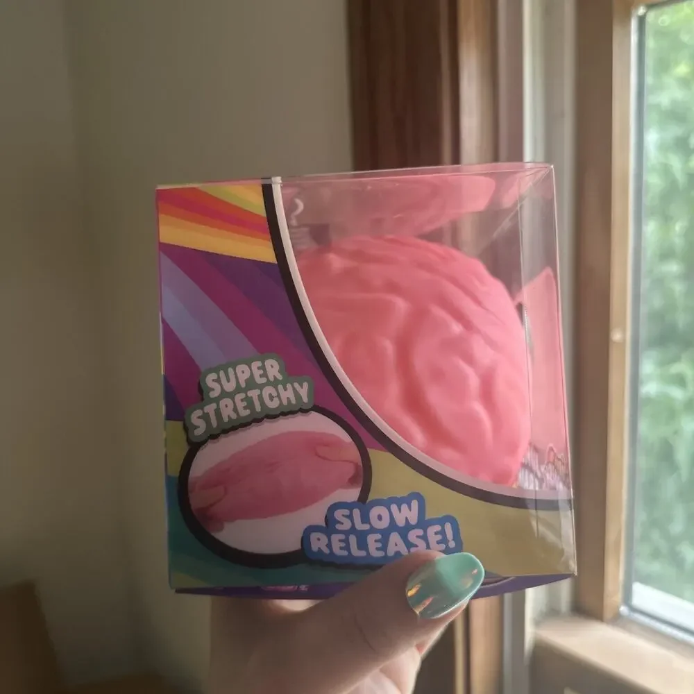 Ja-Ru Irre-Squish-Tible! Jumbo Brain Squeeze Toy